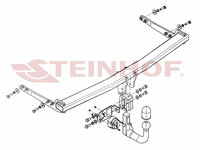 Carlig remorcare AUDI A3 3D 2012- - Cod intern: W20032196 - LIVRARE DIN STOC in 24 ore!!!