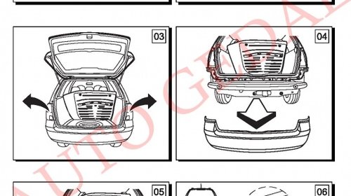 Carlig remorcare Audi A3 8L 1996-2003 COD:W/018