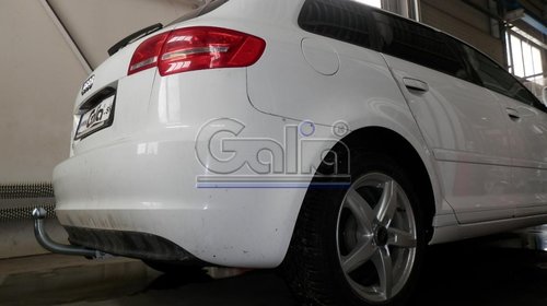 Carlig Remorcare Audi A3 Sportback fabricatie 2003-01/2013, Omologat RAR/EU, Garantie 60 Luni