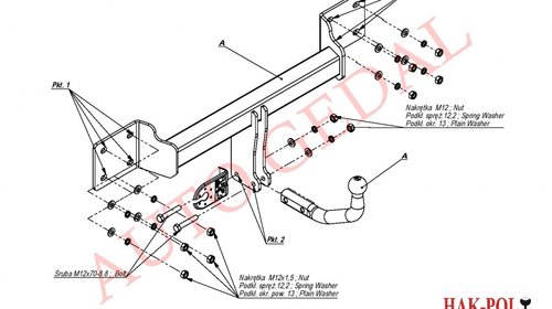 CARLIG REMORCARE BMW X5 E70 2007-2013 COD:06028/F