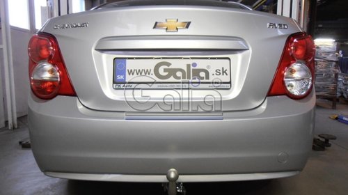 Carlig Remorcare Chevrolet Aveo Berlina 2011- (demontabil automat), Omologat RAR/EU, Garantie 60 Luni