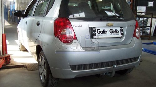 Carlig Remorcare Chevrolet Aveo Htb 2002-2010 (demontabil), Omologat RAR/EU, Garantie 60 Luni