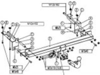 Carlig remorcare CHEVROLET CRUZE -PRODUS NOU