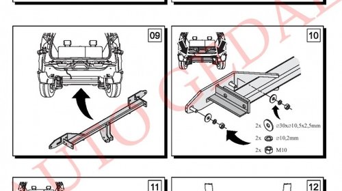 CARLIG REMORCARE CHEVROLET ORLANDO 2012-prezent COD:CH/011