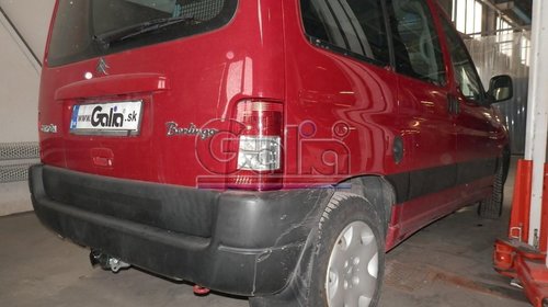 Carlig Remorcare Citroen Berlingo 96-2008 - demontabil automat, Omologat RAR/EU, Garantie 60 Luni