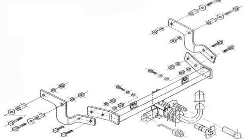 Carlig remorcare citroen berlingo an fab 97-0