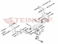 Carlig remorcare CITROEN BERLINGO I 01/2003- - W02721462 - LIVRARE DIN STOC in 24 ore!!!