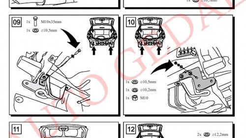 CARLIG REMORCARE CITROEN C-ELYSEE 2013-PREZENT COD:C/040