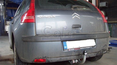 Carlig Remorcare Citroen C4 hatchback, coupe 2004-2010, Omologat RAR/EU, Garantie 60 Luni