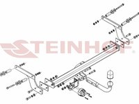 Carlig remorcare DACIA DUSTER, 2013 - W02721516 - LIVRARE DIN STOC in 24 ore!!!