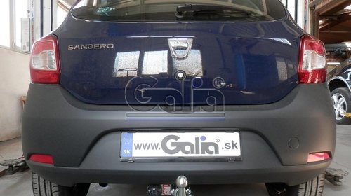 Carlig Remorcare Dacia Sandero 2013-, Omologat RAR/EU, Garantie 60 Luni