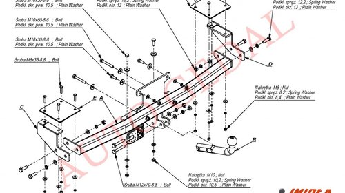 CARLIG REMORCARE FIAT ALBEA 2002-2012 COD:F/021