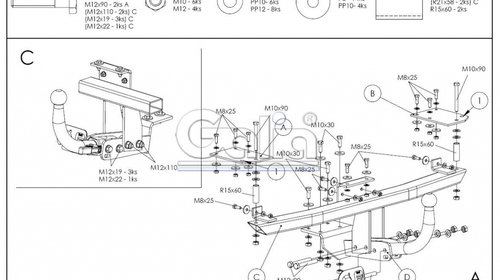 Carlig Remorcare Fiat Brava 95-2001