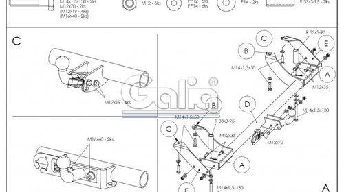 Carlig Remorcare Fiat Ducato 1994-2006