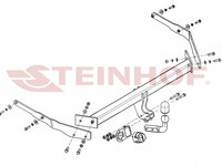 Carlig remorcare FORD FOCUS III 04/2011- - W02721578 - LIVRARE DIN STOC in 24 ore!!!