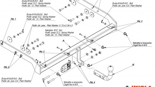 CARLIG REMORCARE FORD GALAXY 2000-2006 COD:E/030