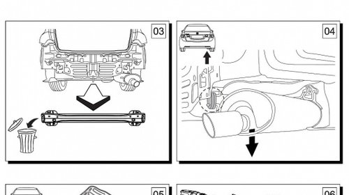 CARLIG REMORCARE HONDA ACCORD 2008-prezent COD:H/022