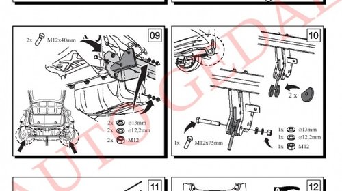 CARLIG REMORCARE HONDA CIVIC (FK) 2012-2015 COD:Y37S