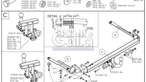 Carlig Remorcare Honda Civic Tourer 2013-