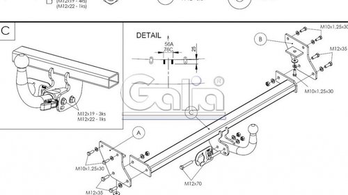 Carlig Remorcare Hyundai i30 htb 2007-2010 (demontabil automat)