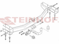 Carlig remorcare HYUNDAI IX35 03/96- - OEM - STEINHOF: H-247 - W02721654 - LIVRARE DIN STOC in 24 ore!!!