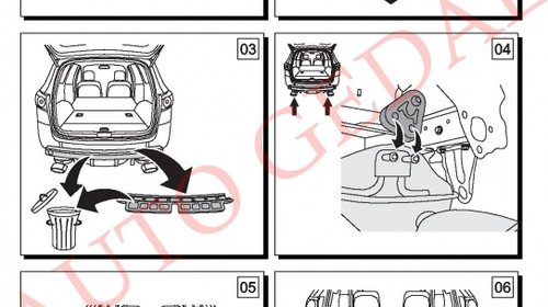 CARLIG REMORCARE HYUNDAI SANTA FE III 2010-2012 COD:J/020