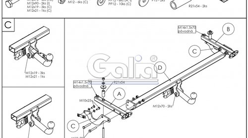 Carlig Remorcare Lada Niva 1976-