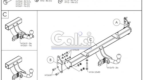 Carlig Remorcare Land Rover Freelander 1 ( demontabil automat )