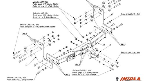 Carlig Remorcare MERCEDES SPRINTER 3,55/4025 