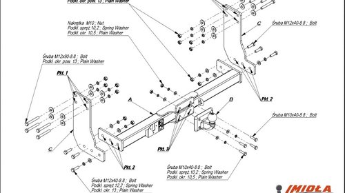 Carlig Remorcare MERCEDES SPRINTER Platforma 