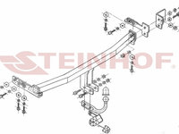 Carlig remorcare NISSAN ALMERA (3/5D) 03/2000- - Cod intern: W20032157 - LIVRARE DIN STOC in 24 ore!!!