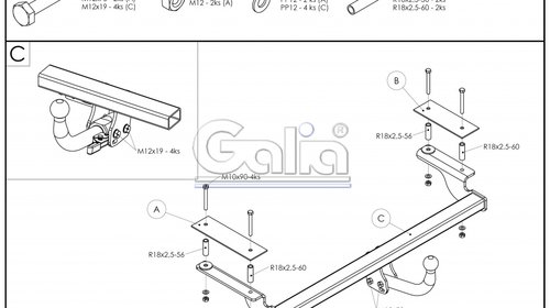 Carlig Remorcare OPEL ASTRA H hatchback 2004-