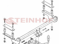 Carlig remorcare OPEL ASTRA II (G) 4/5D 03/1998-2009 - W02721814 - LIVRARE DIN STOC in 24 ore!!!