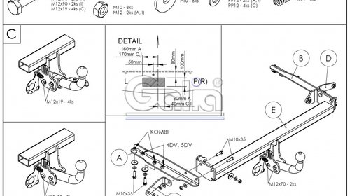 Carlig Remorcare Opel Insignia 2008- (demontabil automat)