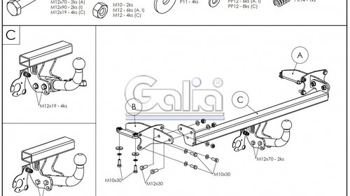 Carlig Remorcare Opel Meriva 2010-