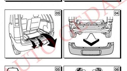 CARLIG REMORCARE OPEL MERIVA A 2003-2010 COD:O/035