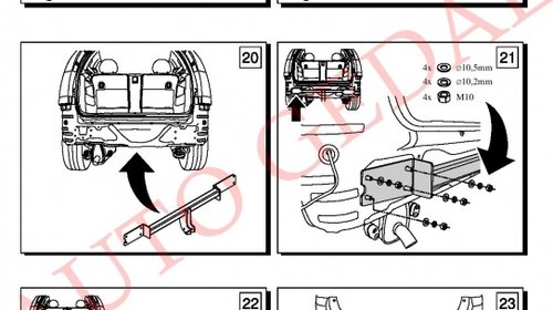 CARLIG REMORCARE OPEL MERIVA A 2003-2010 COD:O/035