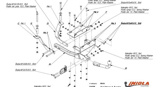 Carlig Remorcare OPEL OMEGA B berlina 1994-20