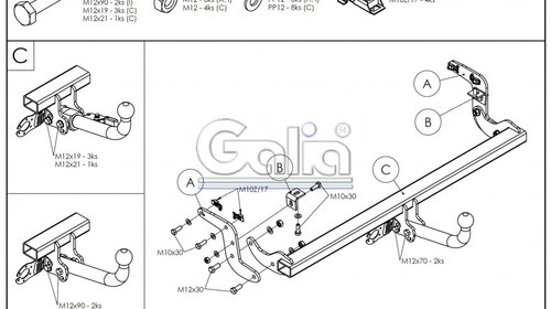 Carlig Remorcare Peugeot 2008 2013-