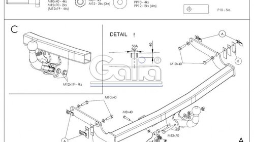 Carlig Remorcare Peugeot 206 1998-2003 (demon