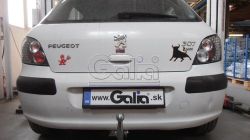 Carlig Remorcare Peugeot 307 htb. 2001-2007 (