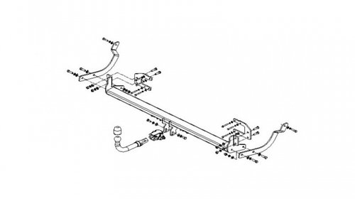 CARLIG REMORCARE PEUGEOT 407 COMBI 2004-2008 COD:P/033