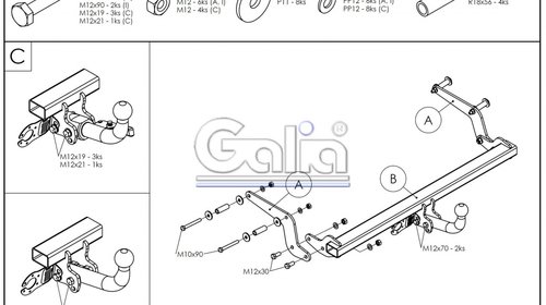 Carlig Remorcare Renault Captur 2013-