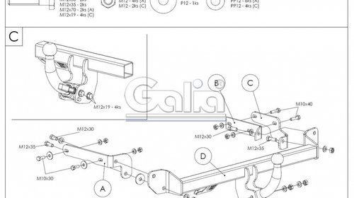 Carlig Remorcare Renault Clio II 1998-