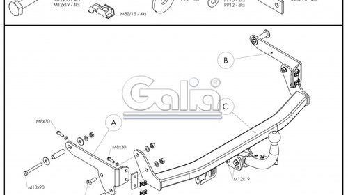 Carlig Remorcare Renault Laguna II 2001-2007