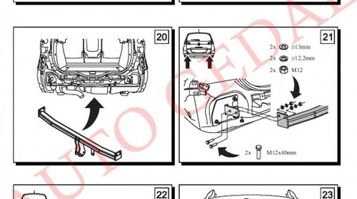 CARLIG REMORCARE RENAULT SCENIC 2016-PREZENT COD:R/064