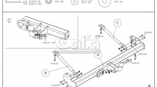 Carlig Remorcare Renault Trafic 2001-