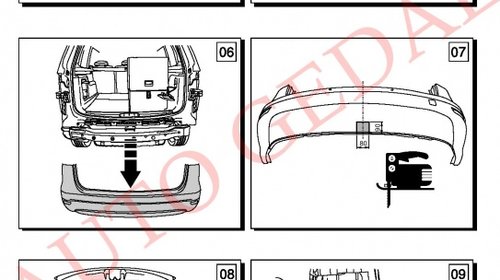 CARLIG REMORCARE SEAT ALHAMBRA 2010-PREZENT COD:W/038