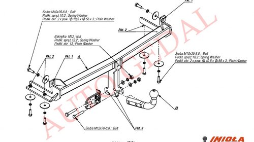 CARLIG REMORCARE SEAT IBIZA 1999-2002 COD:S/002