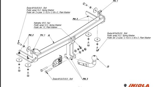 Carlig Remorcare SEAT IBIZA 1999-2002 (Hakpol